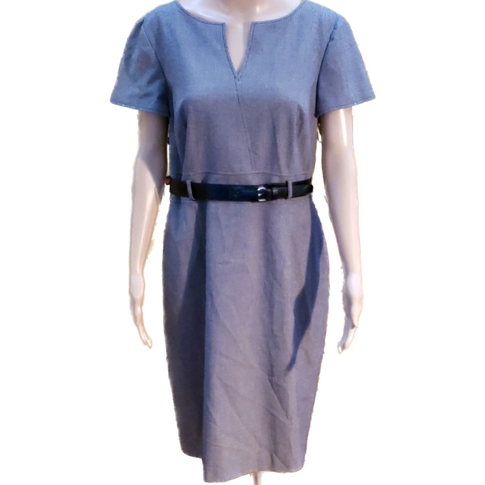 Tahari Arthur S. Levine belted dress size 10